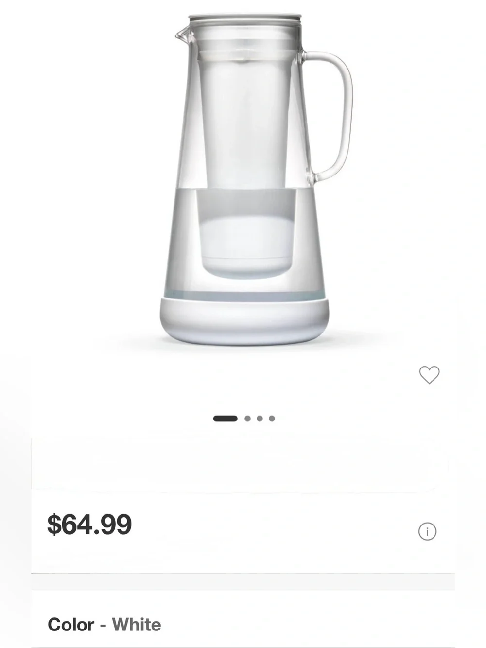 Lifestraw pitcher style